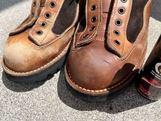 お気に入りのブーツを再生 ~マット仕上げ編~