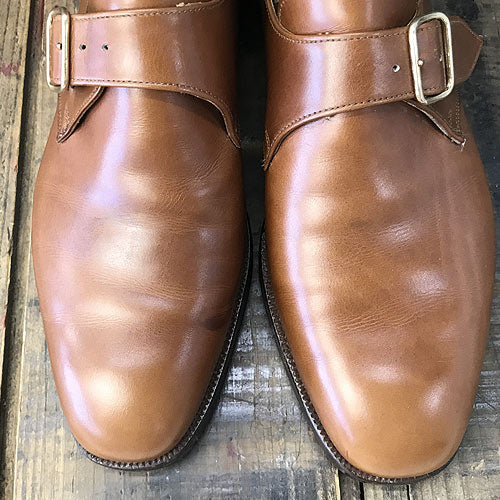 Poulsen Skone(ポールセン・スコーン)Crockett&Jones(クロケット&ジョーンズ製)シングルモンクストラップのお手入れ