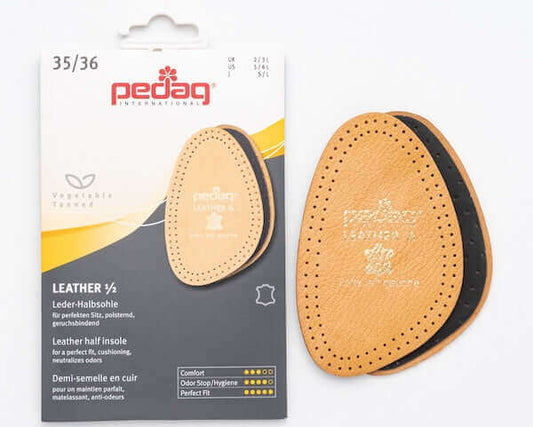 他のインソールにない!「ペダック レザーハーフ 」の魅力