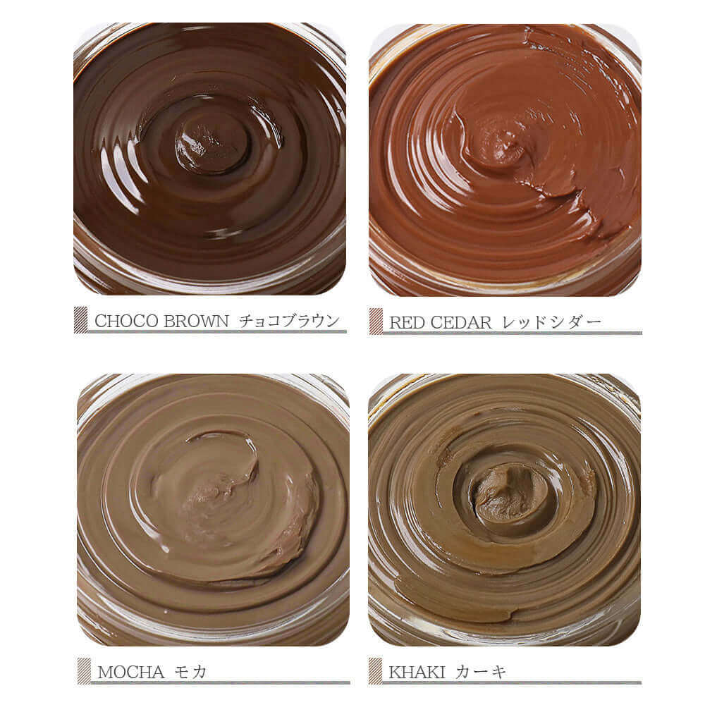 ヴィオラ VIOLA シュークリーム&磨き・塗布用ブラシセット