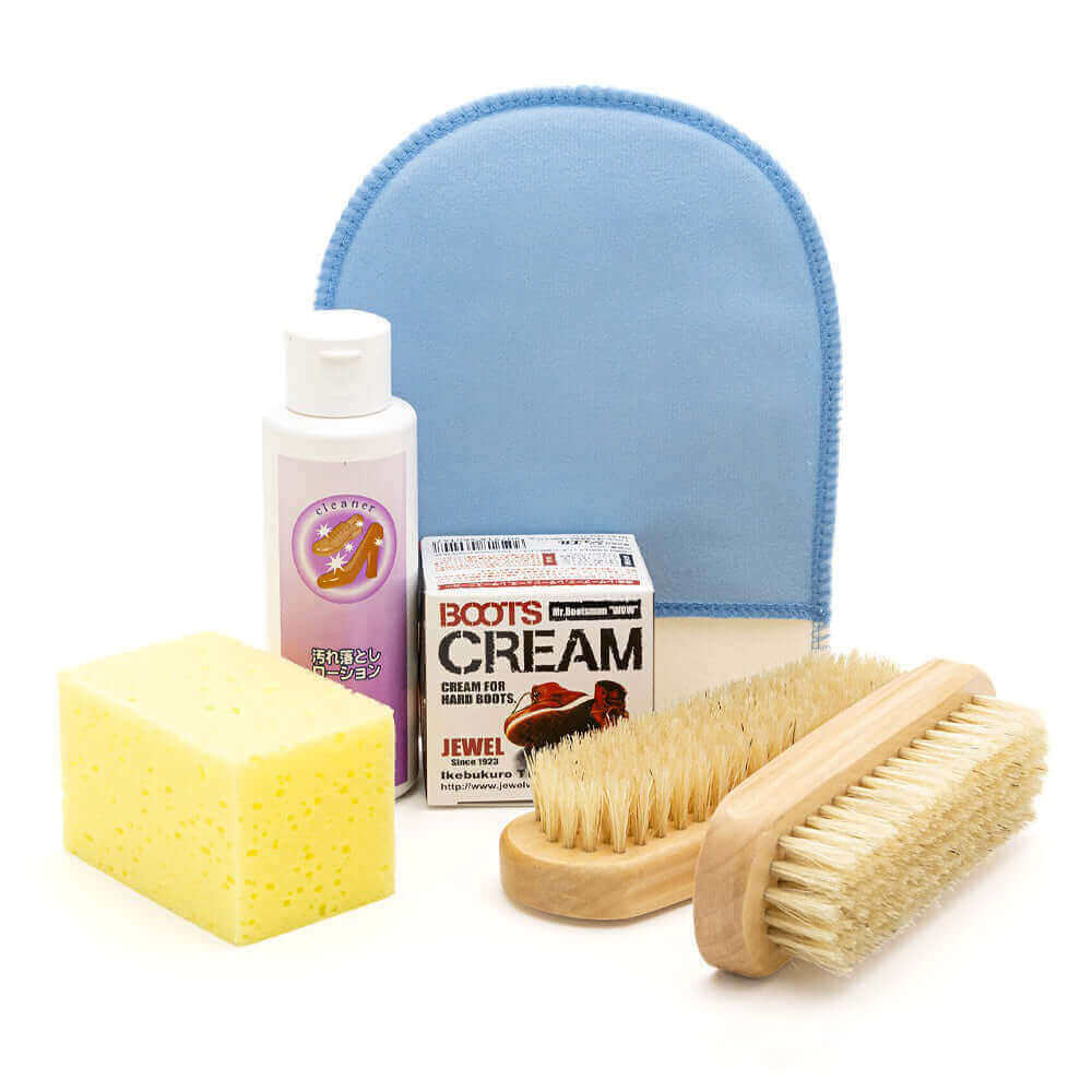 ジュエル JEWEL オイルレザーお手入れセット (オイルマット仕上げ・ツヤ感仕上げ)