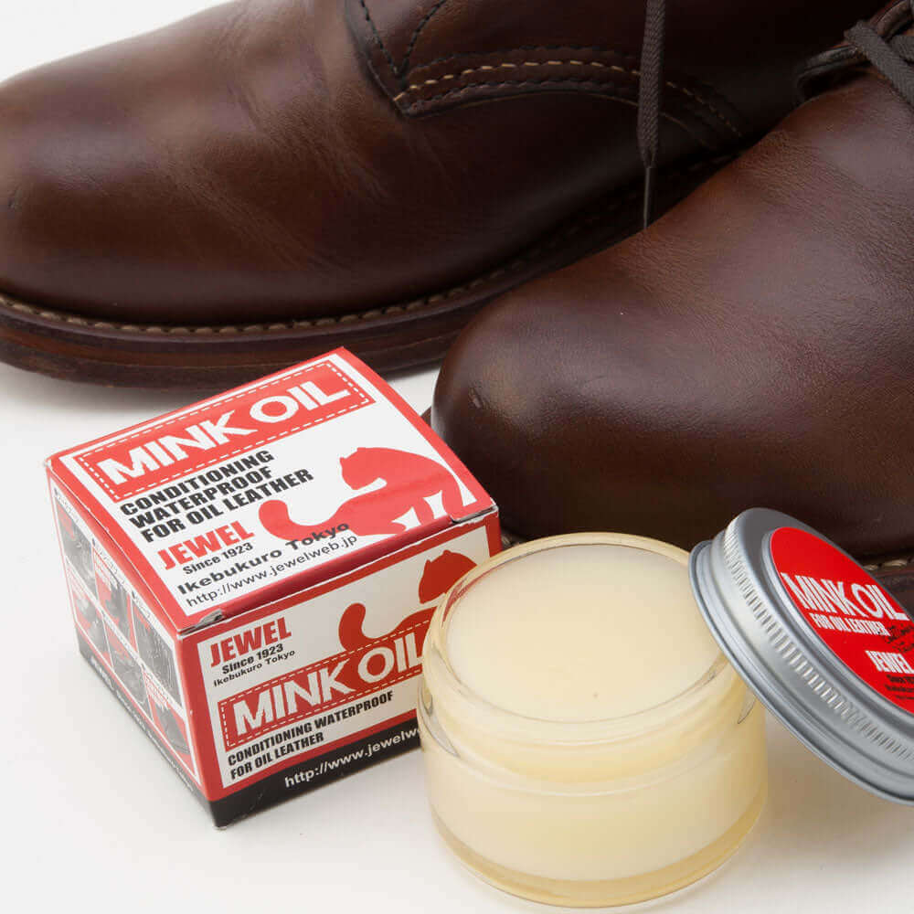 ジュエル JEWEL オイルレザーお手入れセット (オイルマット仕上げ・ツヤ感仕上げ)
