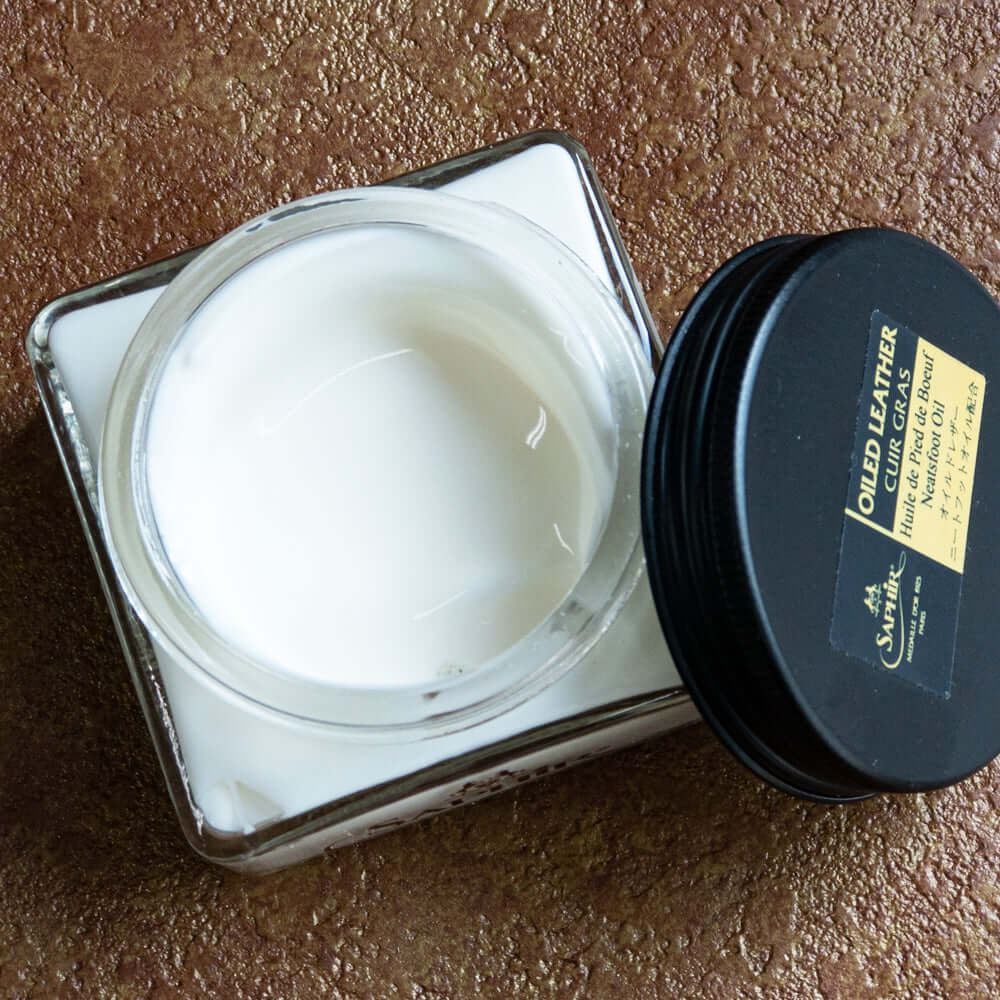 サフィール ノワール Saphir Noir オイルドレザークリーム